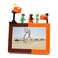 NIETEIN Fun Basketball Theme Picture Frame Craft Kit Kid Room Decor Photo Frame Art Making Kit for Girl or Boy Birthday Gift