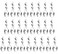 Foraineam Pack of 25 Chandelier Crystals 2 Inch (50mm) Clear Teardrop Chandelier Crystal Pendants Beads