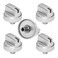 WB03X29354 for GE Cooktop Knobs Replacements,Fits Models PGP7036SL1SS PGP7030SL1SS PGP9036SL2SS PGP9030SL1SS,Replaces Profile Stove Knobs PS12296156 PD00042150 4585908 EAP12296156 AP6327766 (5 PCS)