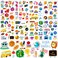 Back to School Stickers for Kids, 256Pcs First Day of School Teacher Reward Cute Stickers for Teens Toddler Students Classroom Decorations