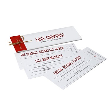 Confetti Collections Love Coupons For Him Or Her, Husband, Wife, Boyfriend, Girlfriend Or Couples. Unique Romantic Valentines Day, Christmas Or Birthday Gift - 15 Unique Cards