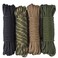 aufodara 4 Pieces 19ft / 6Meter Paracord Cords 550 Multifunction Paracord Rope Crafting Bracelet Braided Rope Lanyards Dog Collar DIY Crafting (D4-A)