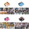 MeiYiYou T and T Photocards,4Pack/120Pcs Albums Lomo Cards for Greeting Collection(Black)
