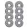 8 Pack Mop Cloth Compatible with Roborock Q Revo, Qrevo S, Qrevo Pro, Qrevo MaxV, Qrevo Master, Qrevo Plus, Qrevo Curv Robot Vacuum Cleaner, Microfiber Washable Mop Pad Replacement Accessories Parts