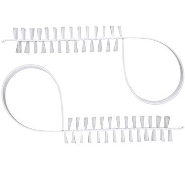 FWUNYVN 2Pcs Rolling Washing Machine Multifunctional Cleaning Brush, Household Cleaning Brushes, Nylon Brush Heads Powerful Clean, Wash Machine Cleaner Also Fit in Kitchen Dryer Hotel