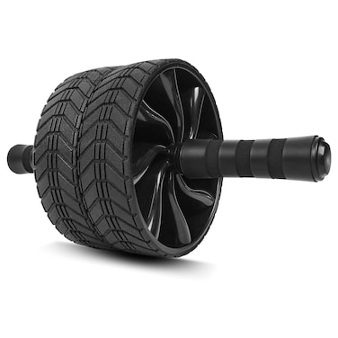 Ab Roller Wheel - AGREJO Two-Modes Ab Workout Equipment for Abdominal &amp; Core Strength Training, Home Gym Fitness Equipment, Exercise Wheel for Men Women (Black)
