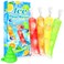 100 Packs Disposable Ice Pop Bags Popsicle Bags with Silicone Funnel for Ice Candy Pop, Yogurt Sticks, Juice Smoothies, Fruit Shake, Snacks