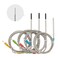 Inkbird Replacement Colored Probe 4-Pack Kit Only Compatible with IBT-4XS/IBT-6XS Meat Thermometer, Ultra Accurate &amp; Fast Up to 572&deg;F/300&deg;C （Only for IBT-4XS/IBT-6XS Thermometer）