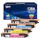 130A Toner Cartridge,Compatible Replacement for HP 130 A CF350A CF351A CF352A CF353A for HP Color Laserjet Pro MFP M177fw M176n M177 M176 Printer,Black Cyan Yellow Magenta,4 Pack