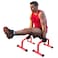 LSKSSNG Dip Stand Station, Adjustable Height Dip Station for Strength Training, Heavy Duty Steel Parallel Push Up Stand, Home Gym Fitness Workout Dip bar Station,Tricep Dips, Pull-Ups, Push-Ups