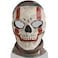 Disratw Balaclava Ghost Skull Full Face Mask with PC Goggles for Cosplay Party Halloween Outdoor Paintball CS Gear Cycling (MC-R)