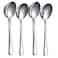 Kyraton 4-Piece Stainless Steel Serving Utensil Set - 2 Serving Spoons and 2 Slotted Spoons