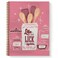 Softcover Lick The Spoon 8.5" x 11" Recipe Spiral Notebook/Journal, 120 Recipe Pages, Durable Gloss Laminated Cover, Gold Wire-o Spiral. Made in the USA