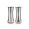 Salt and Pepper Shakers by Aelga - Salt Shaker with Adjustable Pour Holes for Himalayan, Kosher