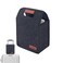 Foyego Drink Caddy Portable Drink Carrier with 2 Cup Holder, Reusable Insulated Coffee Cup Carrier with Handles, Foldable Travel Luggage Coffee Cup Holder Bag Free Your Hand