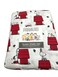 Berkshire Blanket &amp; Home Co Peanuts Sheet Set (White - Dog with Red Doghouses, Queen)
