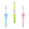 Healifty 3pcs Toothbrushes Cartoon Cat Toddlers Toothbrushes Bristle Toothbrushes for and