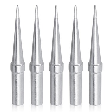 Mesee 5 Pieces ETO Soldering Tip Set Weller ET Series Soldering Iron Tips Replacement Lead-Free Solder Iron Welding Tips Kit for WE1010NA WES51 WES50 WEP70 Weller Solder Station