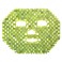 Jade Facial Mask, Jade Sleep Natural Stone Mask, Green Facial Cooling Mask, Jade Eye Mask Beauty Skincare Massage Tools for Alleviate Puffiness Face Massage Puffy Eyes Dark Circles