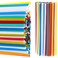 100 Pieces Plastic Welding Rods 7.9 Inch PP/PVC/PPR Plastic Welder Repair Rods for Car Bumpers and Daily Plastic Repair, 20 Pieces for Each Color