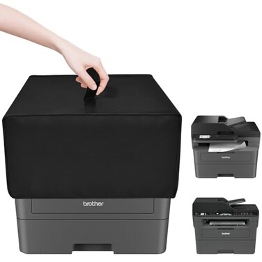 NUENSS-ROR Printer Dust Cover for Brother Printer, Anti-Static Waterproof Printer Protective Cover Case for Brother MFC-L2820DW Printer and Brother MFCL2710DW Wireless Printer (18.5"D&times;17.7"W&times;11.4"H)