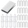 40 Pieces Plantation Shutter Repair Tool Set 20 Pcs Louvers Staples and 20Pcs Spring Loaded Shutter Pins Replacement Shutter Repair Kit for Shutters