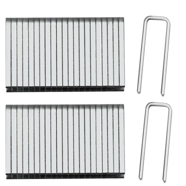 Shutter Louver Staples, 40Pcs Shutter Repair Kit for Plantation Shutter Repair Parts Shutters Rod Silver Shutter Repair Fasteners for Missing Metal Louver Staples Repair Compatible Most Louver