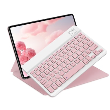Bluetooth Keyboard for iPad 10th Generation, iPad Pro 13/12/11/10/9/8/7 inch, iPad Air 13/11th Gen, iPad Mini, Samsung Xiaomi Tablets, etc. - Slim Wireless Portable Travel Office Computer Accessories