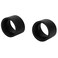 2PCS Eyepiece Cover Eyepiece binocular eye cups Guard Soft Rubber 36mm Stereo Microscope Accessory for 32-36mm Stereo Microscope(Oblique Angle)(KP-H1 bevel)