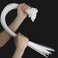 26 Inches Long White Zip Ties Heavy Duty 30 Packs - Max Load 200 LBS, Work Temp 5 ℉ - 176 ℉ - Long Durable Adjustable Nylon Wire Ties for Both Indoor and Outdoor