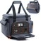 FRECOLSH Travel Carrying Case Compatible with Jackery Explorer 1500, Portable Power Station Storage Case with Waterproof Bottom and Pocket for Jackery Accessories Solar Generator, Storage Bag Only