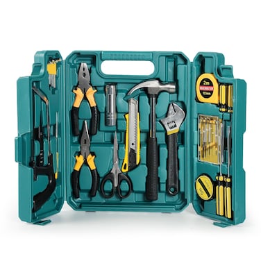 Jadeshay Home Repair Tool Kit, Versatile Hand Tools for Furniture Assembly Circuit Repairs &amp; DIY Projects 27 Piece