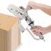 GOLDENWALL Pneumatic Waste Stripper Pneumatic Cardboard Carton Box Stripping Machine Paper Edge Cutter Trimming Tool (double claw chain)