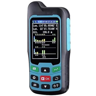 Handheld GPS Survey Equipment, BEVA GPS Land Measuring Instrument, Mini Handheld GPS Units for Mountainous Land, Slope and Flat Field