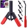 Keadic 42Pcs Plastic Rivet Gun Set with Nylon Blind Rivets and Fastener Removal Tool, Nylon Blind Rivets Kit Hand Riveter Plastic Riveter Rivet Gun Quick Set for Automotive