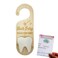 PAMBO Tooth Fairy Tooth Holder, Wooden Tooth Keepsake Door Hanger for Lost Tooth Kids 3D   Tooth Fairy Receipt Included