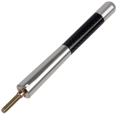 ONE250 Short Antenna, Compatible with Mini Cooper All Models - Will fit Any Mini Cooper, Cooper S, Convertible, Countryman, Clubman, Coupe or Roadster (Silver)