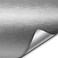 VViViD&reg; XPO Silver Brushed Steel Car Wrap Vinyl Roll with Air Release Technology (1.49ft x 5ft)