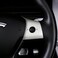 EV Wraps Tesla Model 3 / Model Y Steering Wheel Wrap (Tesla Interior White)