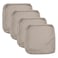 Sqodok Patio Cushion Covers 24x22 inch, Outdoor Cushion Covers Replacement 4Pack for Outdoor Furniture, Waterproof Outdoor Cushion Slicovers Sectional Cushions Cover for Sofa Chair, Tan