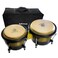 BAHAMUT Bongo Drum Set, 7"+9" Wooden Bongos for Adults &amp; Kids, Ideal for Professional Players, Comes with Tuning Wrench &amp; Waterproof Bag