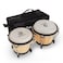 BAHAMUT Bongo Drum Set, 6"+7" Wooden Bongos for Adults &amp; Kids Beginners, Ideal Percussion for Education and Practice, Comes with Tuning Wrench &amp; Waterproof Bag