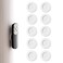 BESUNTEK Magnetic Remote Control Holder, 10 Pack Wall Mount Storage for TV, Fan, and AC Remote Control Organize with Self-Adhesive (10)