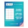 Premium Label Supply White Sticker Rectangle Labels &ndash; 2.5&rdquo; x 1.563" &ndash; Laser/Inkjet Compatible &ndash; (18 Labels/Sheet), 25 Sheets &ndash; 450 Total Adhesive Labels