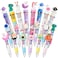 Mooliwe 18 Pcs Multicolor Pen in One Include 4 In1 Multicolor Ballpoint Pens 10 in 1 Colored Cute Pens Retractable Cartoon Ballpoint Pens for Valentine's Day Birthdays Office Gifts (Classic)