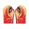 1 Pair Lobster Claw Oven Mitts Heat Resistant Oven Gloves Cute Crab Claw Kitchen Gloves Microwave Mittens High Temp Cotton Lined Baking Grilling Cooking Gloves for Pizza Toaster BBQ