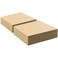 Golden State Art, 50 Pack 8x8 Corrugated Cardboard Sheets Cardboard Inserts Flat Cardboard Layer Pads for Packing, Mailing or Art Crafts (1/8" Thick, One-Side White)