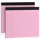 2 Pcs Note Pads 11" x 9.5" Legal Pads College Ruled Notepad Micro Perforated Writing Pads Pink Lined Paper 80GSM College Ruled Paper Pad of Paper 30 Sheets Notebook for School, To-Do Lists, Office