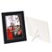 HOTUO 10 Pack Black Paper Picture Frames for 4x6, Acid Free 4 Ply Thickness Picture Cardboard Frames with Ivory Core Bevel Cut, Classroom Crafts, Home Decoration