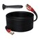 Cat 6E Cat 7 Outdoor Ethernet Cable 300 FT,Adoreen 10Gbps Heavy-Duty Shielded Internet Cable From 25-300FT,POE,SFTP,Waterproof Direct Burial&amp;Indoor,Cat6A Cat7 Copper Network Cable RJ45 Patch Cord+Ties